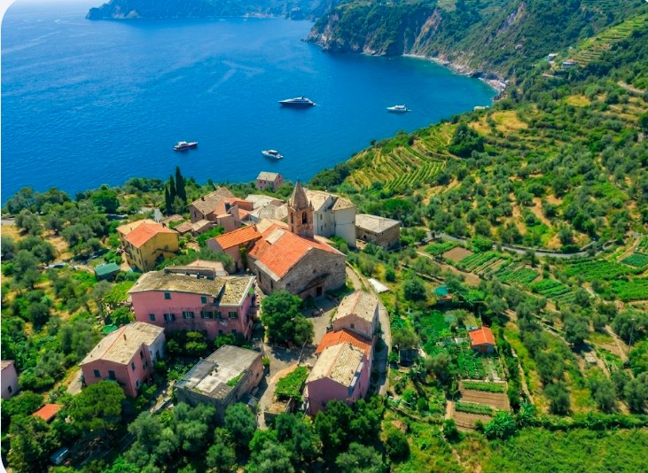 Reggimonti vista sul mare di Bonassola